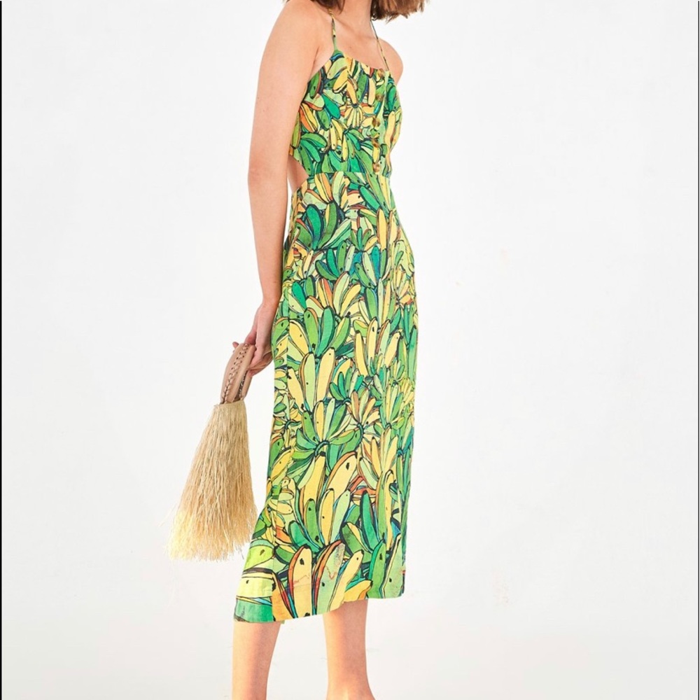 Farm Rio linen dress